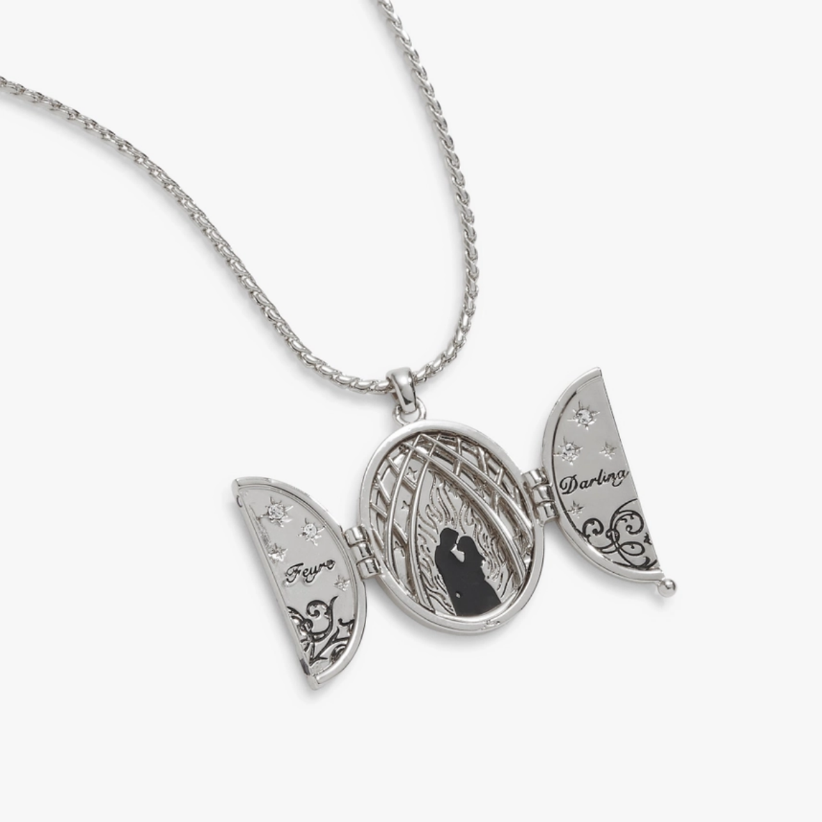 A Court of Thorns and Roses "There You Are" Locket Necklace