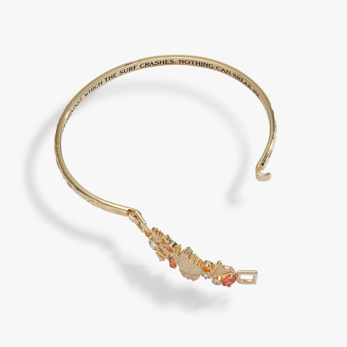 Acotar Silver Flames Dread Trove Tension Bangle
