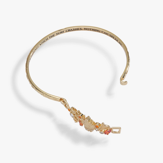 Acotar Silver Flames Dread Trove Tension Bangle
