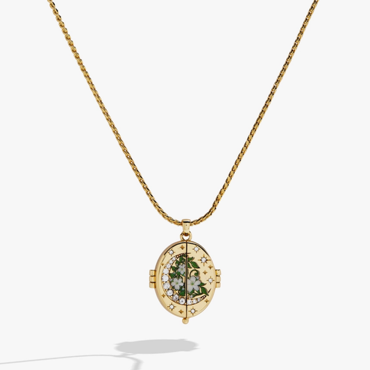 A Court of Thorns and Roses "There You Are" Locket Necklace