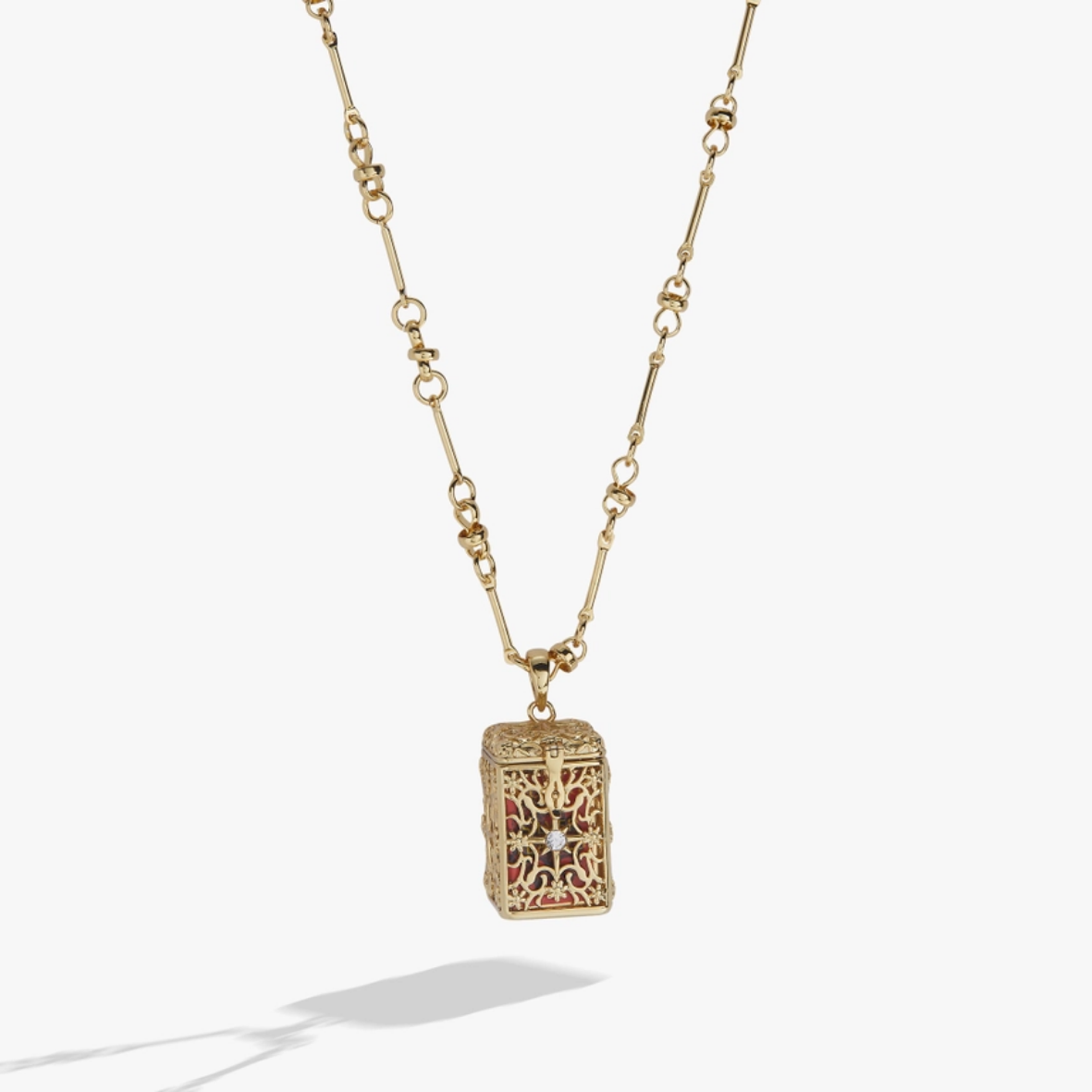 A Court of Thorns and Roses Book Charms Locket Necklace