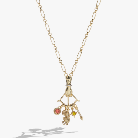 A Court of Thorns and Roses Ash Wood Arrow Necklace