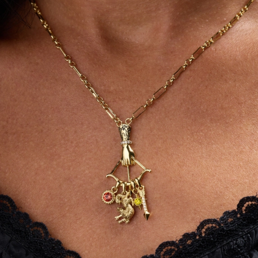 A Court of Thorns and Roses Ash Wood Arrow Necklace