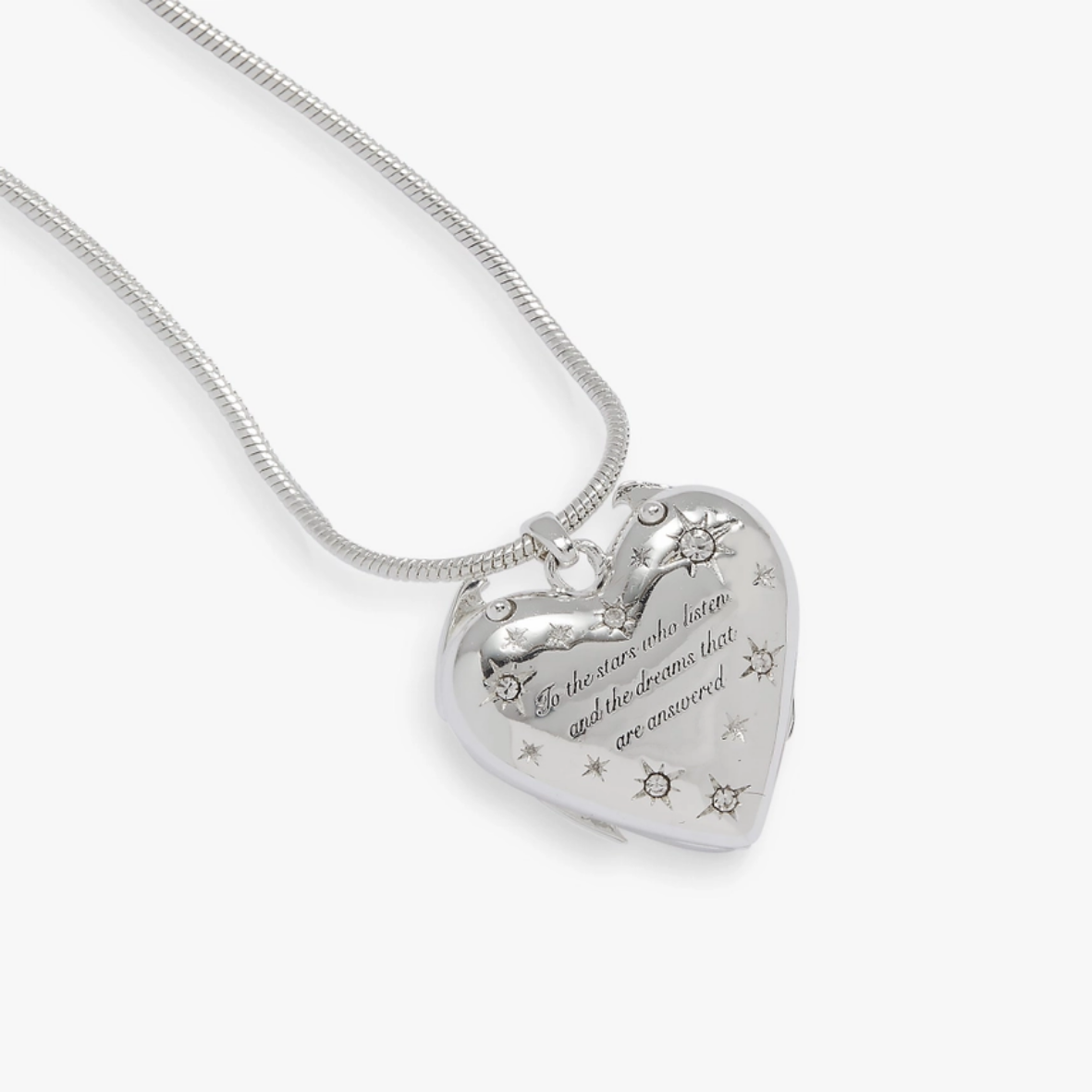 A Court of Thorns and Roses Velaris Heart Locket Necklace