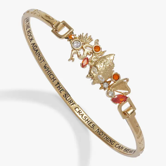 Acotar Silver Flames Dread Trove Tension Bangle