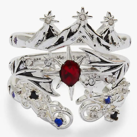 A Court of Thorns and Roses™ Bat Boys Ring Set of 3